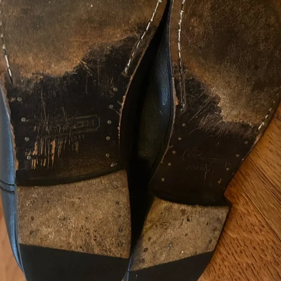 Coach Chrissi Tartan Plaid Knee-High Boots - Picture 10 of 11